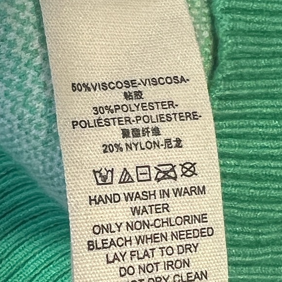 Free People Movement green and white logo beanie - Picture 4 of 4